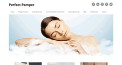 Desktop Screenshot of perfectpamper.com